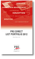 PRO Direct List Booklet 2012
